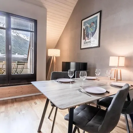 Triplex - Hypercentre - Balcon Avec Vue Montagnes Chamonix